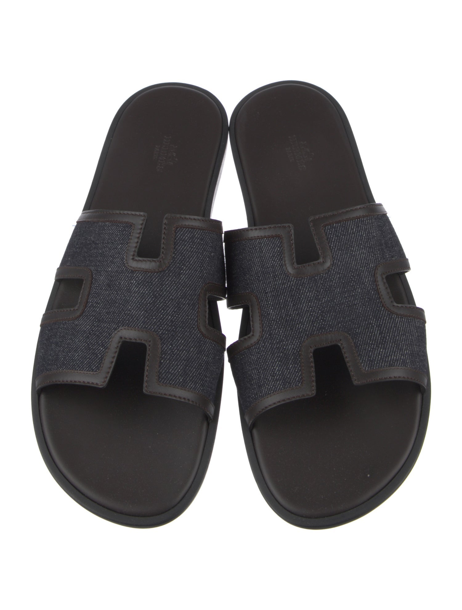 Hermès Izmir Denim Slides